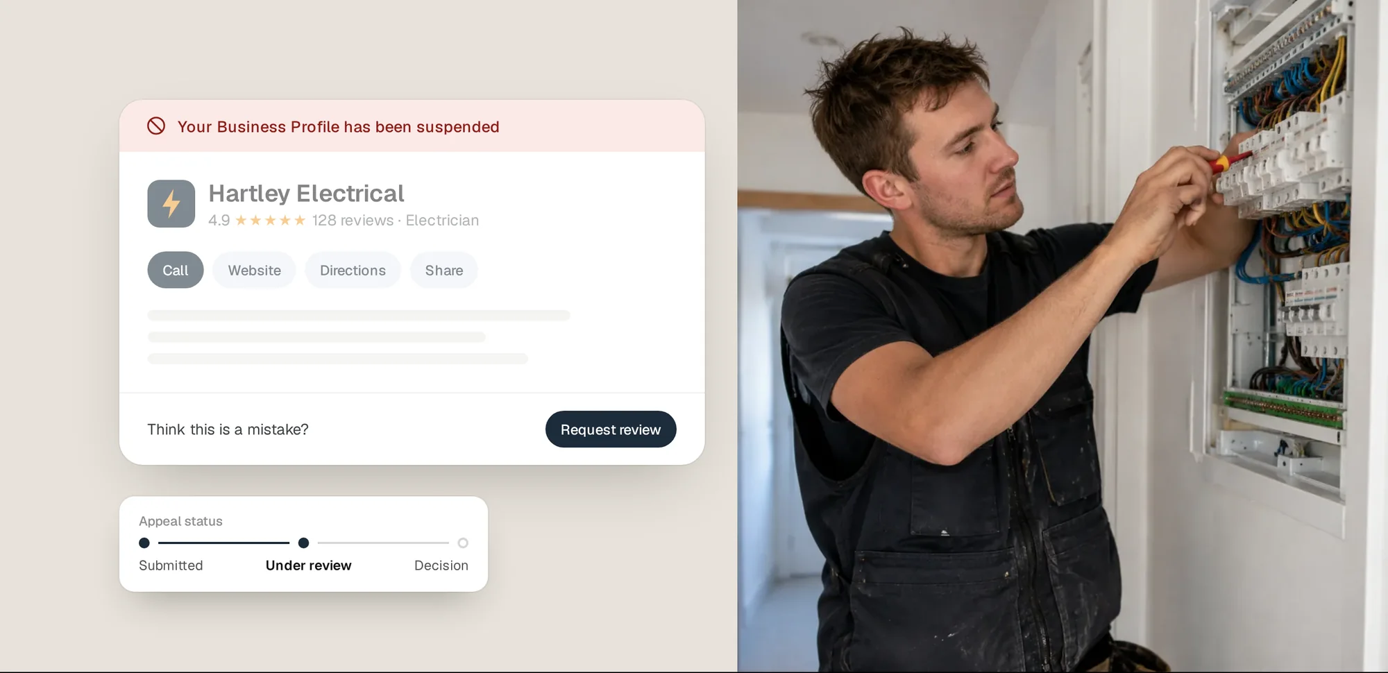 Google Business Profile suspended? How to get it back